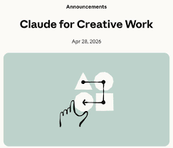 Claude for Creative work